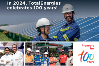 2024年，TotalEnergies庆祝成立100周年！100年的先驱者。表20-F 2023总能量